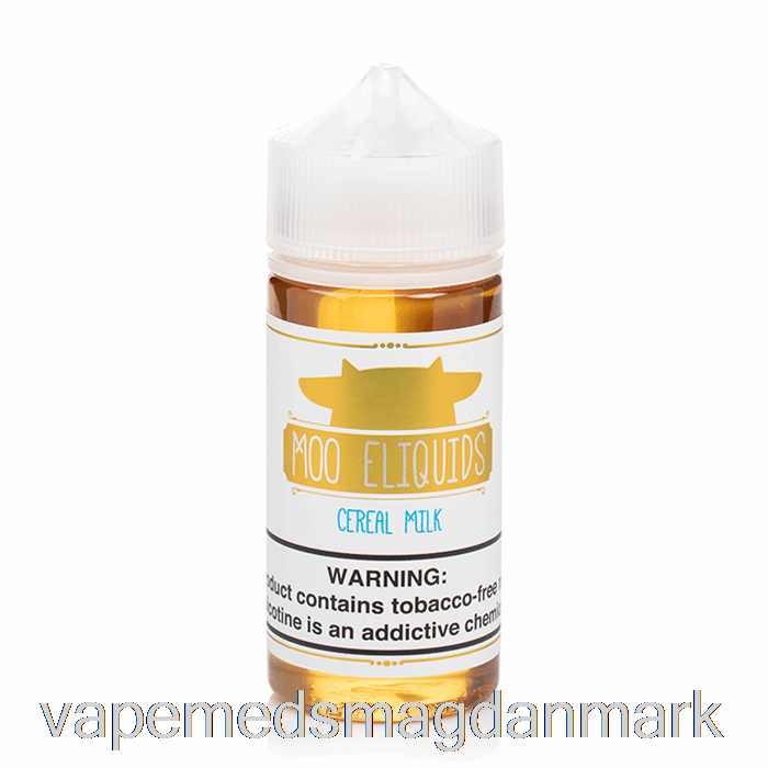 Vape Med Smag Kornmælk - Moo E-væsker - 100ml 0mg